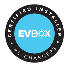 Logo EVbox gecertificeerde installateur